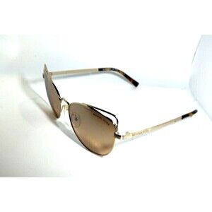 Michael Kores MK1035 Women Sunglasses St. Lucia Cat Gold Metal 55-17-140  VCG